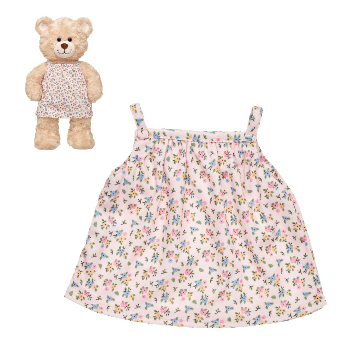 Vestido Flores Retro Rosa Build-a-bear | Build-A-Bear Chile